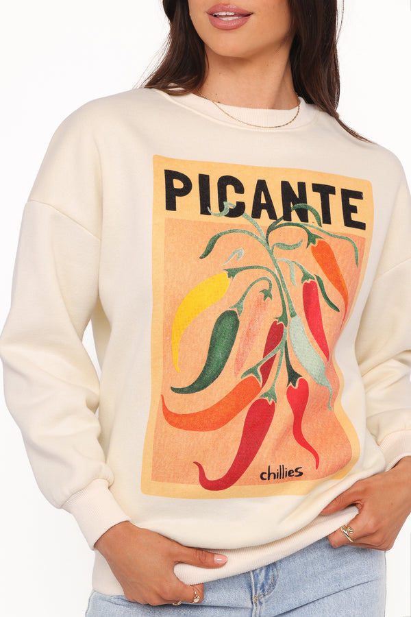 OUTERWEAR Ava Picante Sweatshirt - Yellow