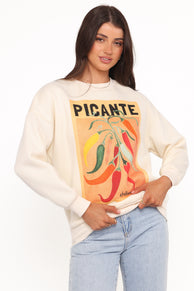 OUTERWEAR Ava Picante Sweatshirt - Yellow
