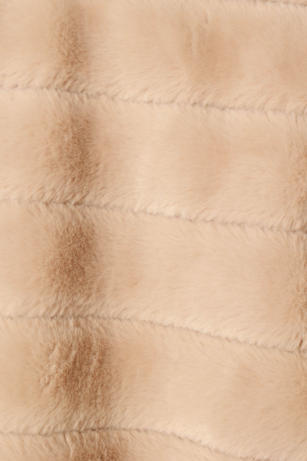 OUTERWEAR @Aylin Channel Faux Fur Jacket - Cream (waiting on bulk)