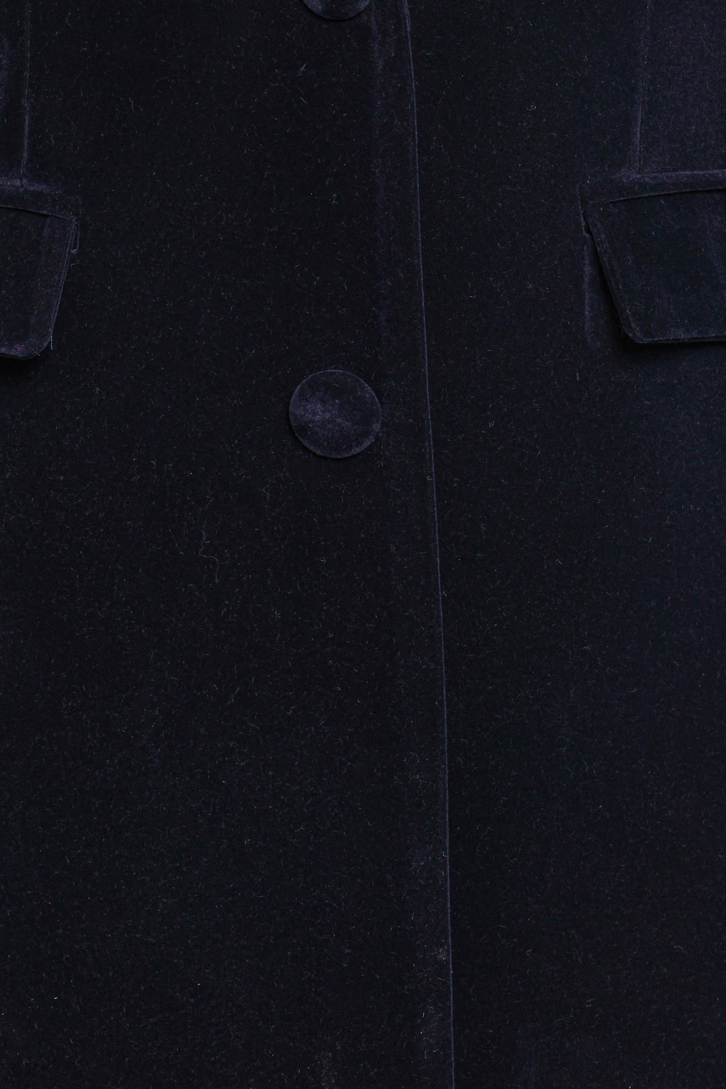 OUTERWEAR Clive Velvet Blazer - Navy