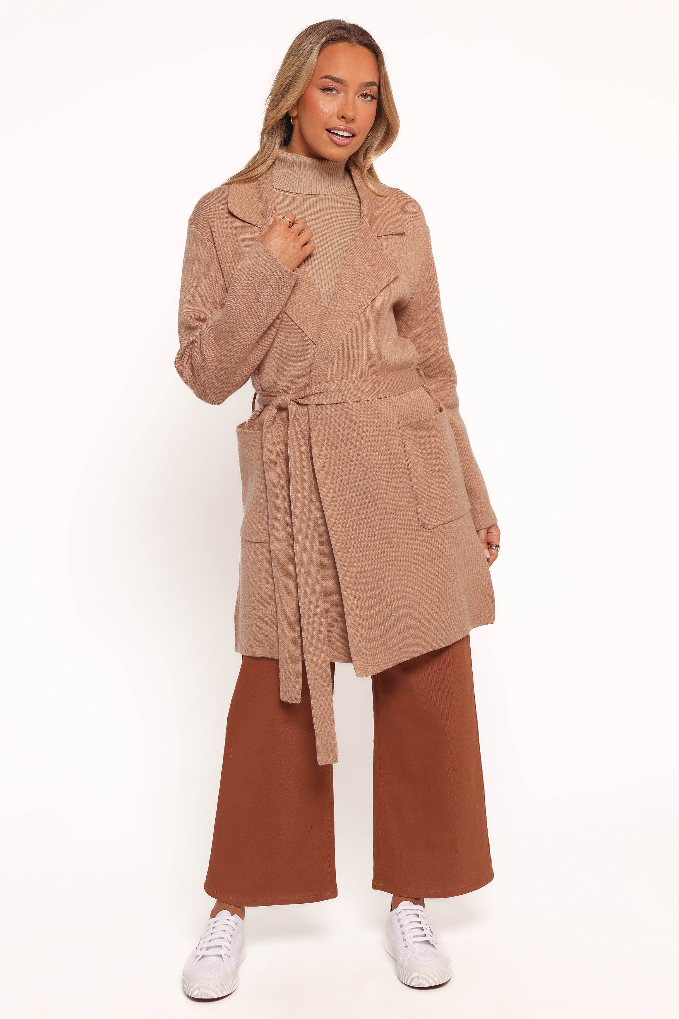 OUTERWEAR Corio Coatigan - Tan