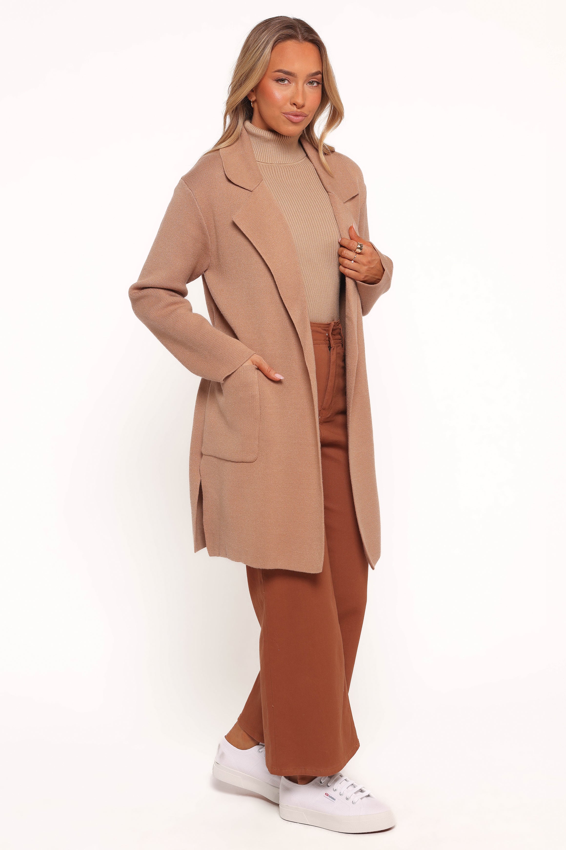 OUTERWEAR Corio Coatigan - Tan