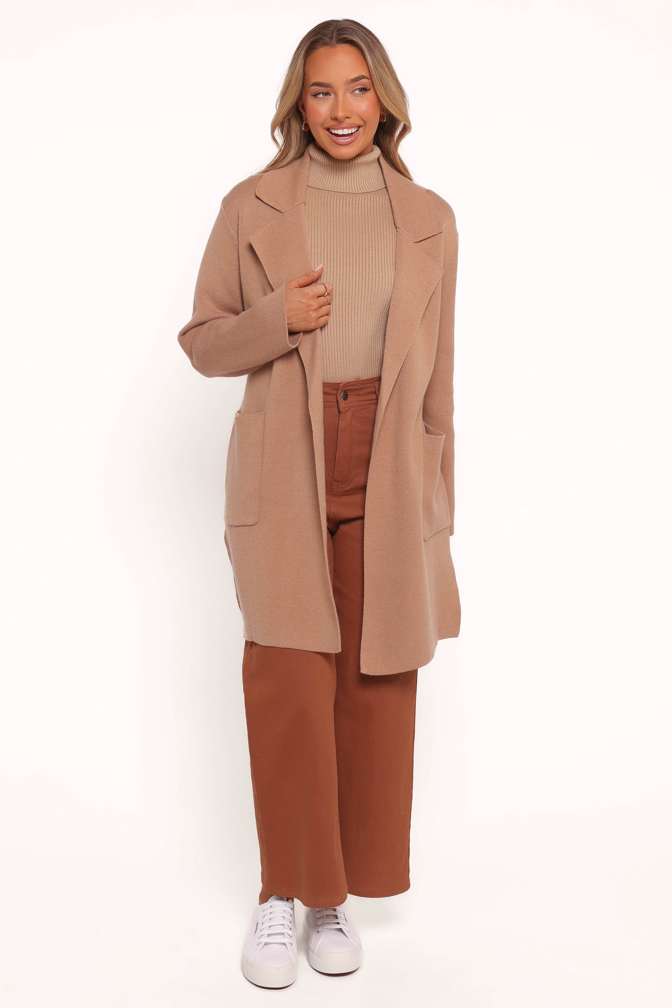 OUTERWEAR Corio Coatigan - Tan