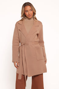 OUTERWEAR Corio Coatigan - Tan