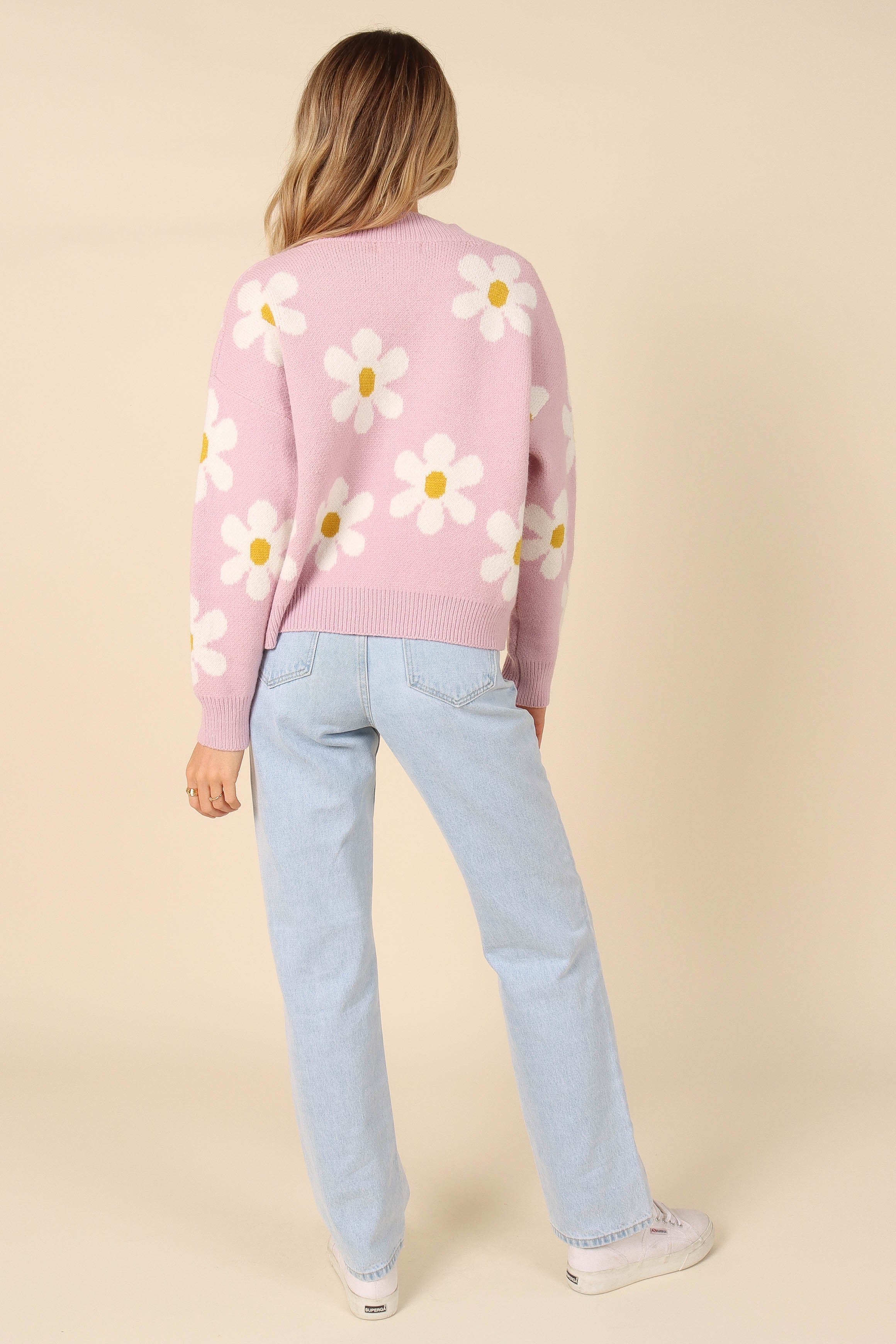 OUTERWEAR @Daisy Cardigan - Pink