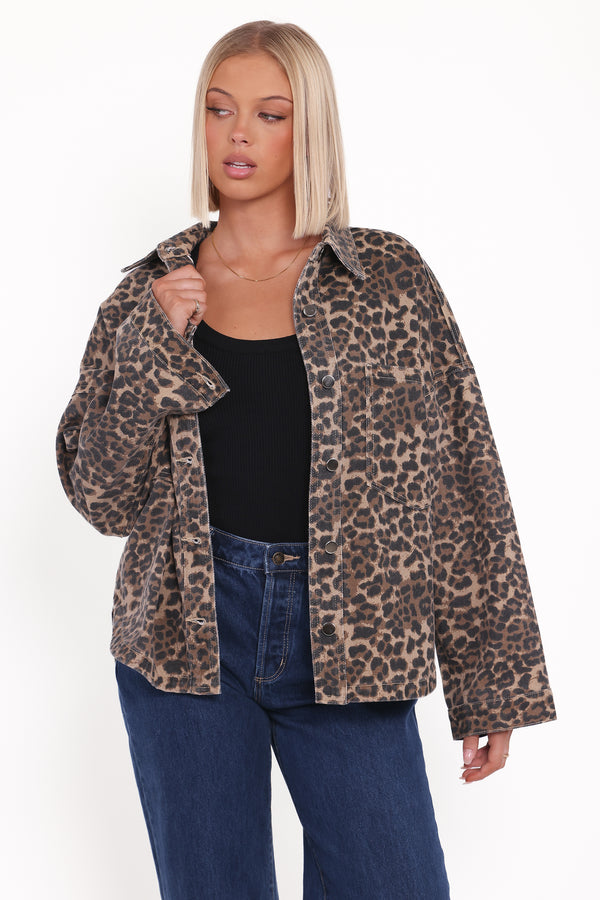 OUTERWEAR Elias Shacket - Leopard