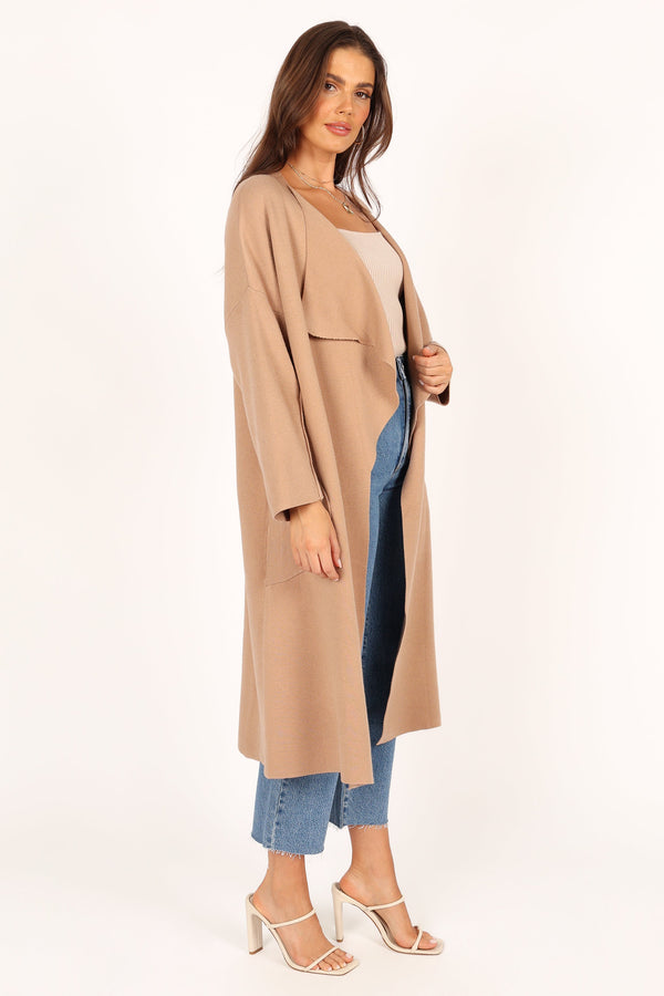 OUTERWEAR Elura Coatigan - Camel