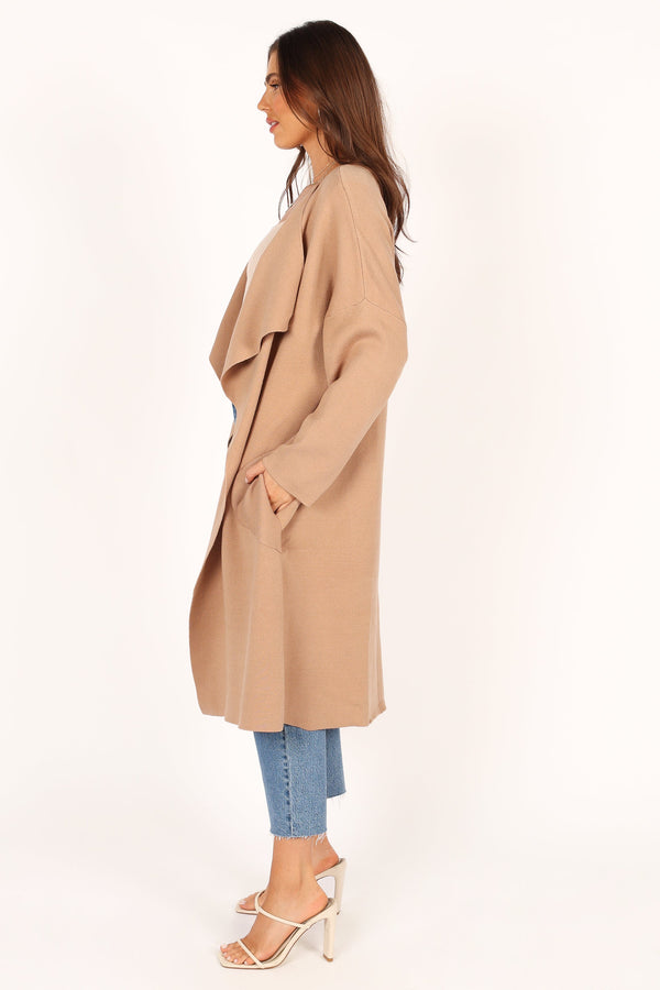 OUTERWEAR Elura Coatigan - Camel