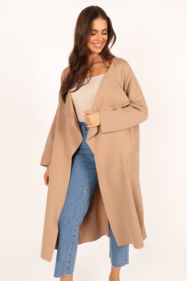 OUTERWEAR Elura Coatigan - Camel