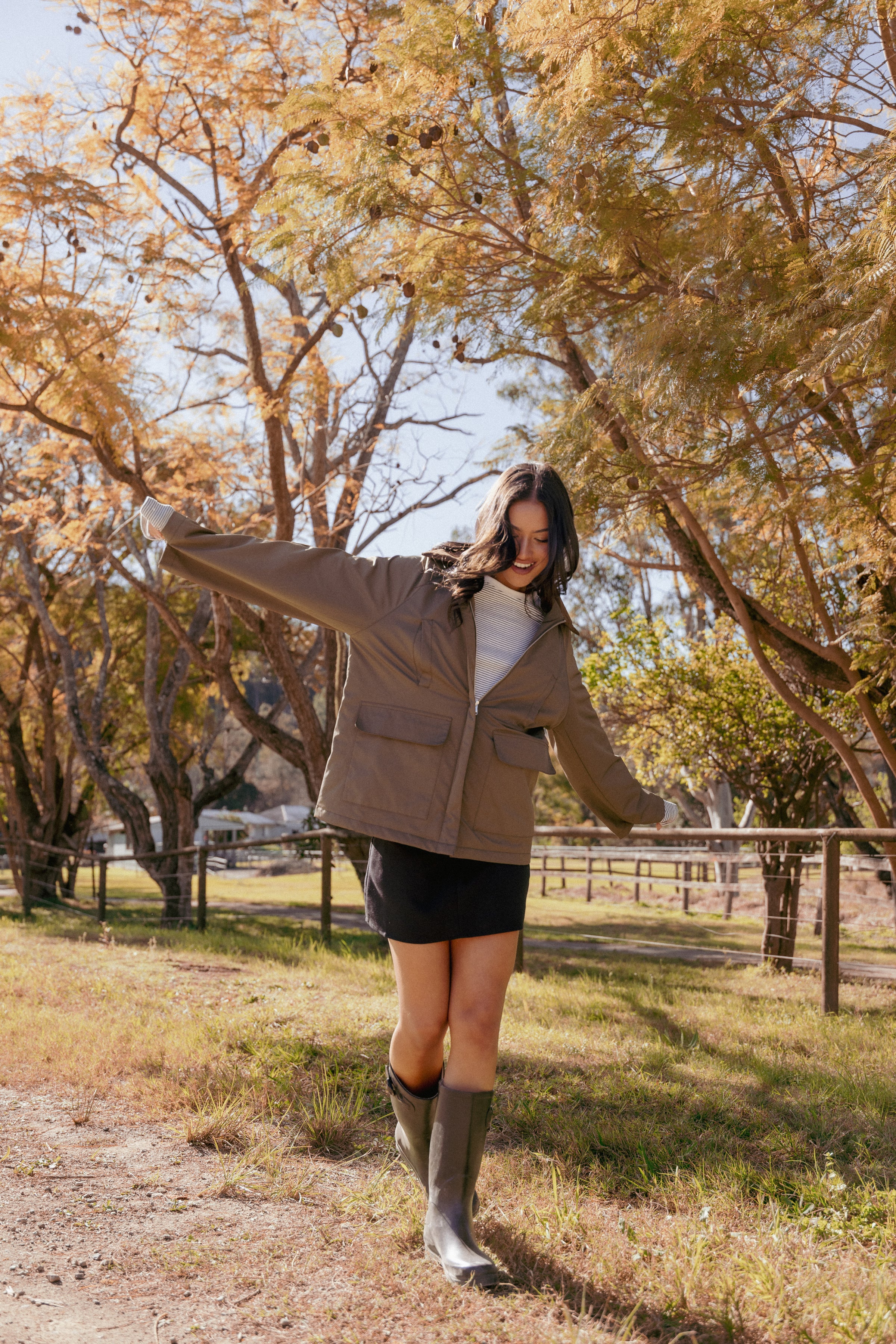 OUTERWEAR Hartley Barn Jacket - Olive