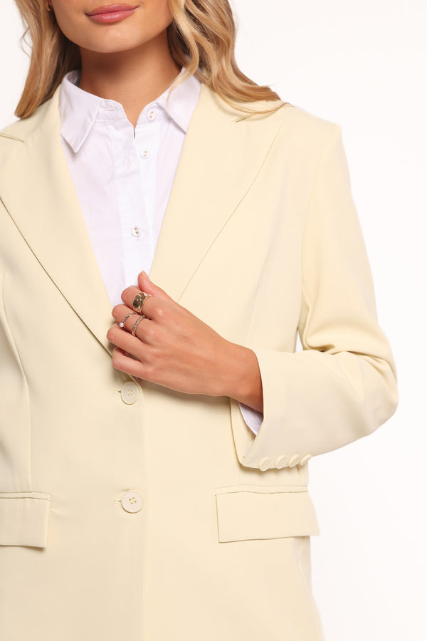 OUTERWEAR Henrietta Blazer - Yellow