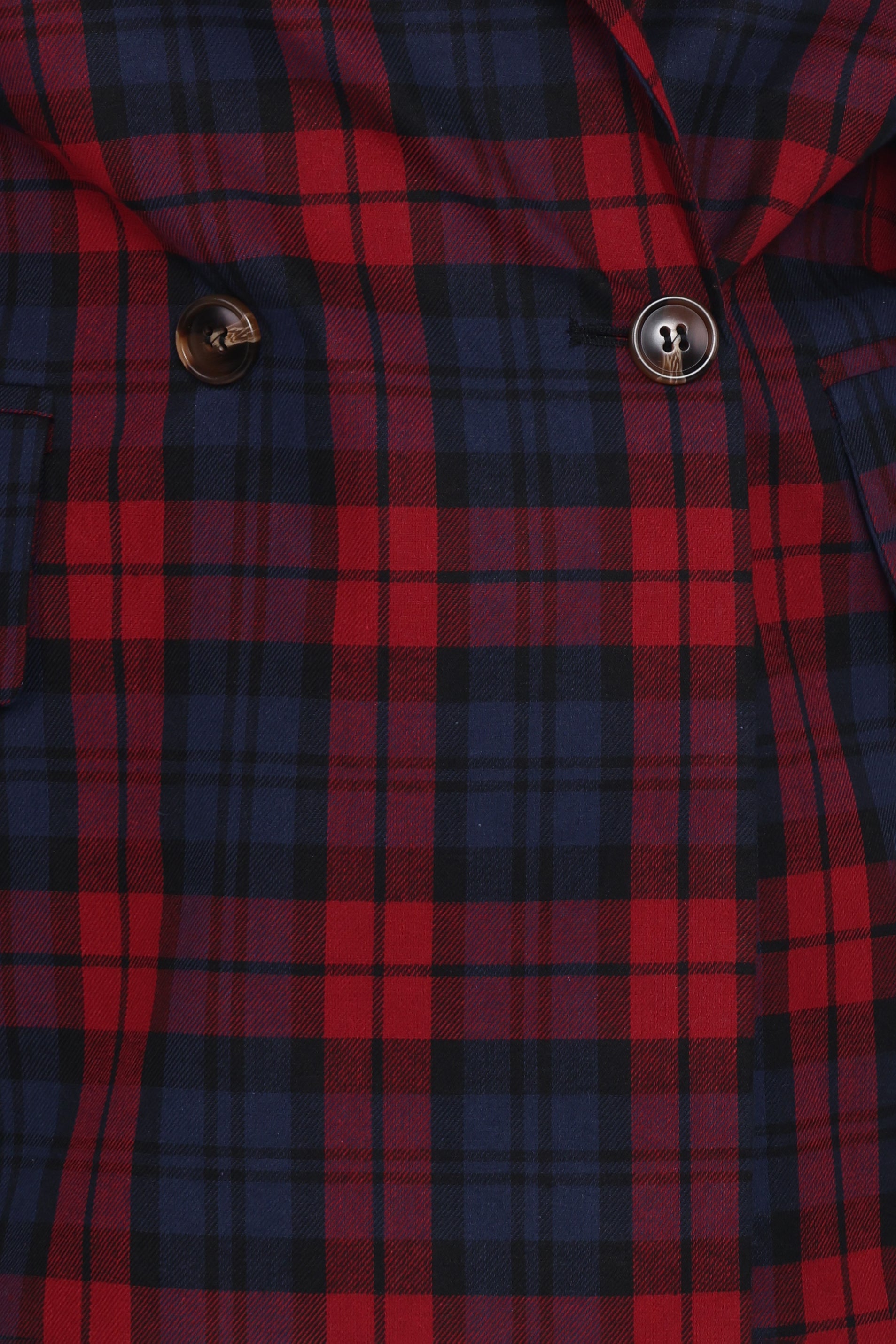 OUTERWEAR Juliette Blazer -  Red Plaid
