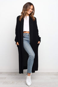 OUTERWEAR Lagos Cardigan - Black