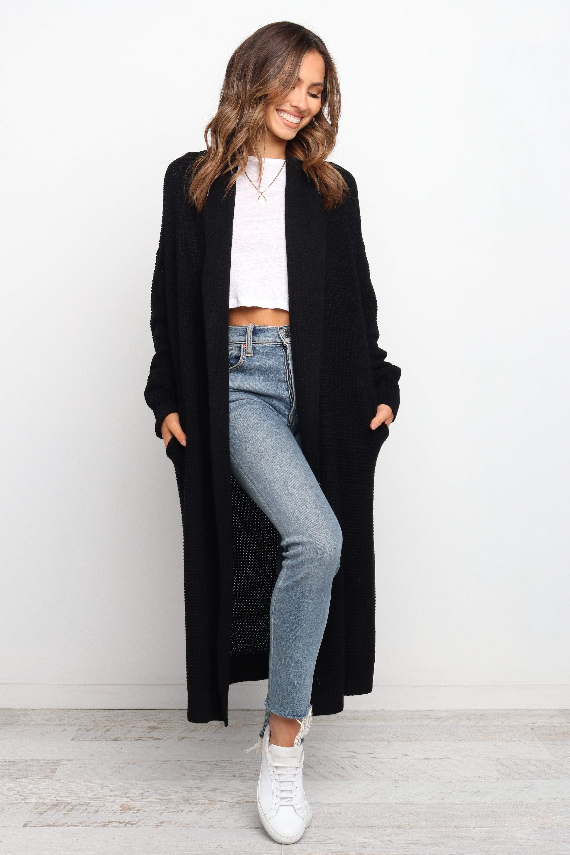 OUTERWEAR Lagos Cardigan - Black
