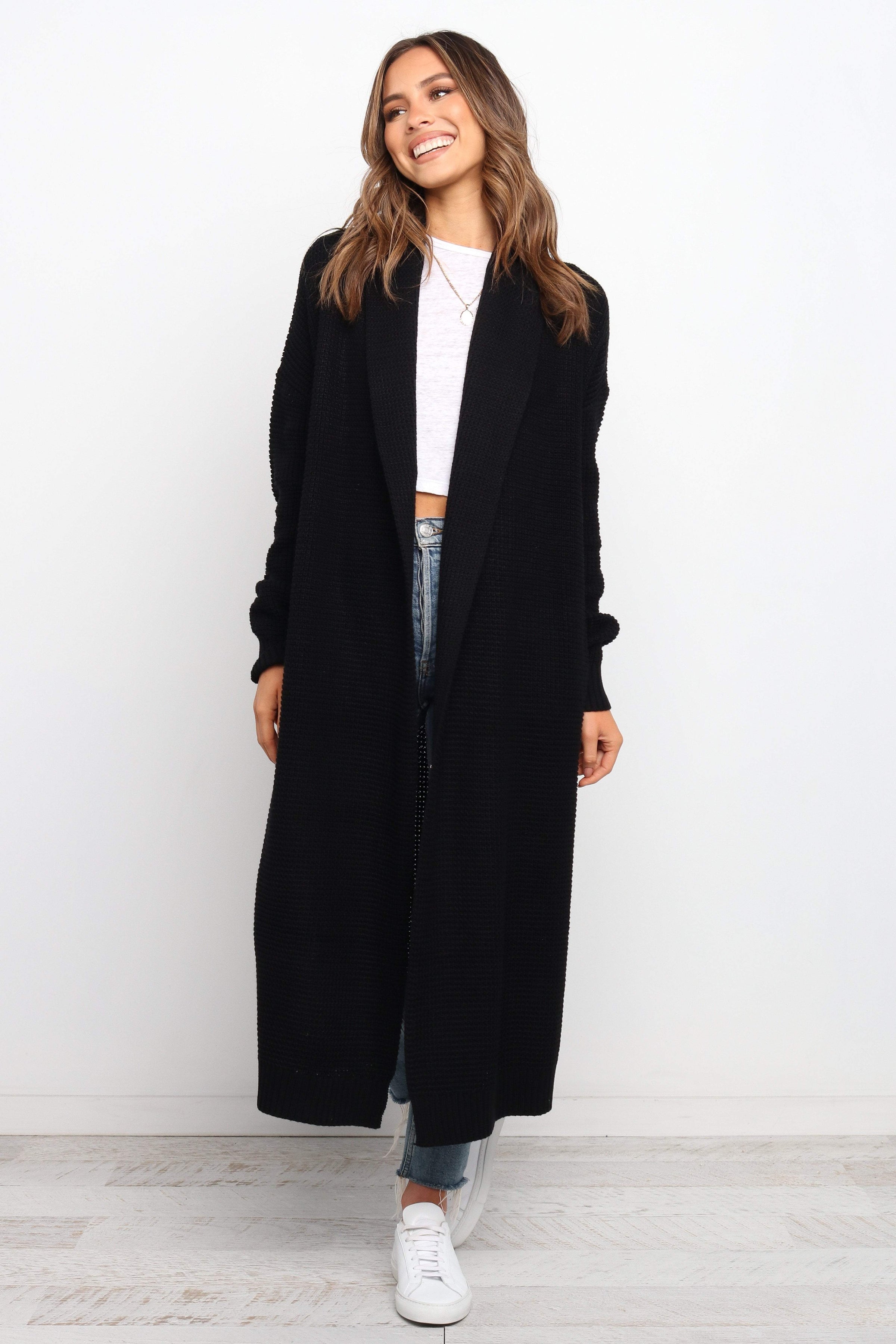 OUTERWEAR Lagos Cardigan - Black