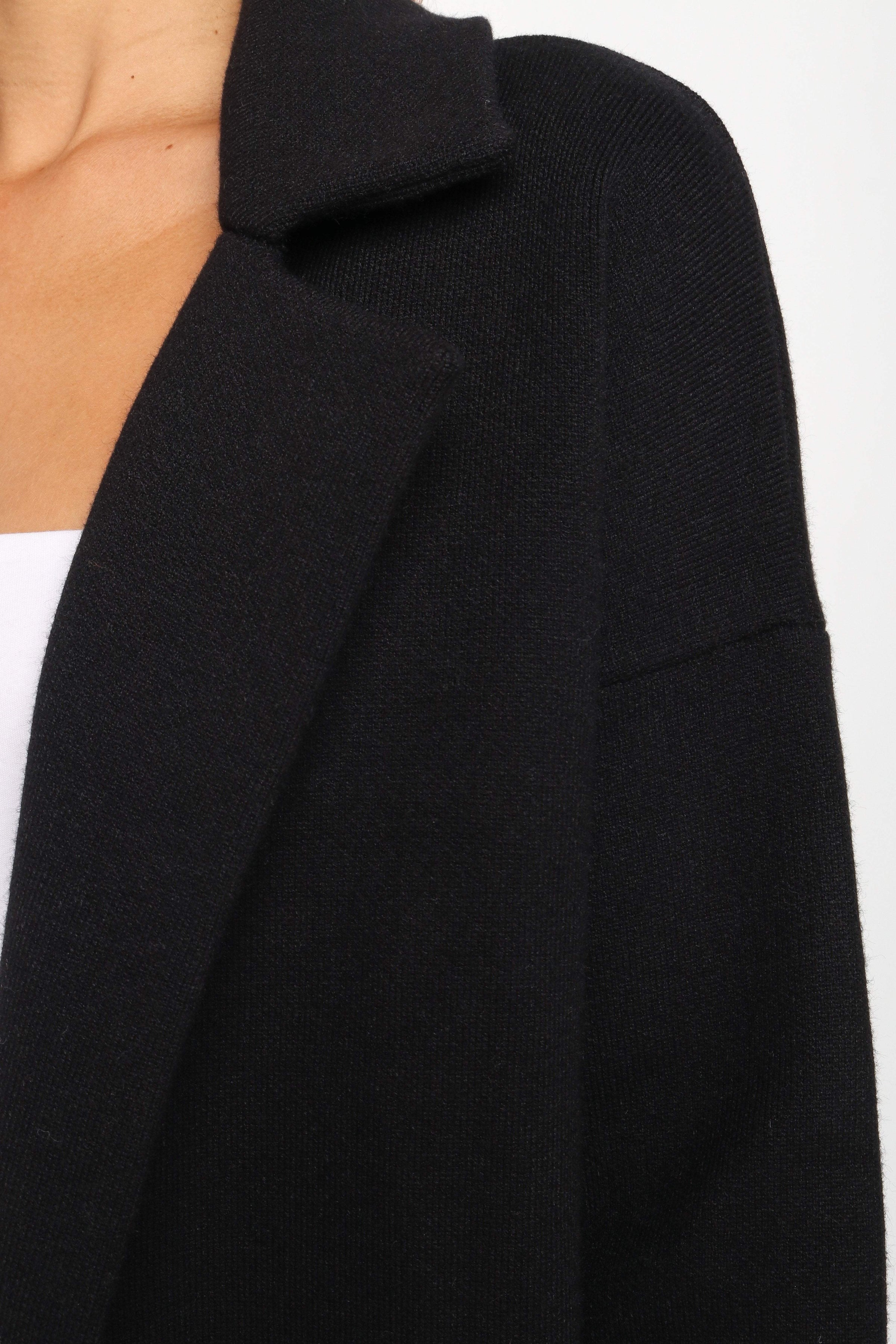 OUTERWEAR Lenore Coatigan - Black