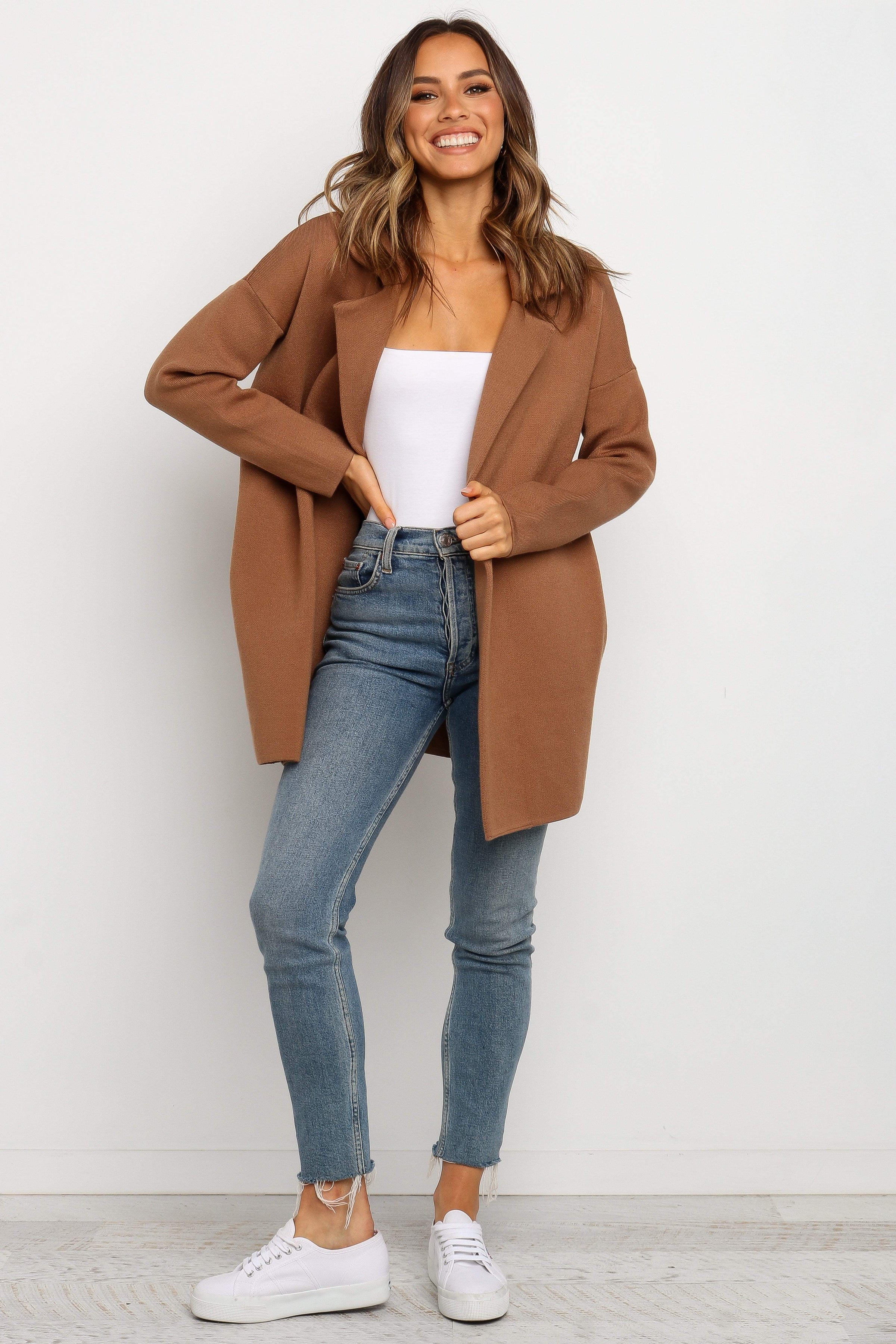 OUTERWEAR Lenore Coatigan - Brown