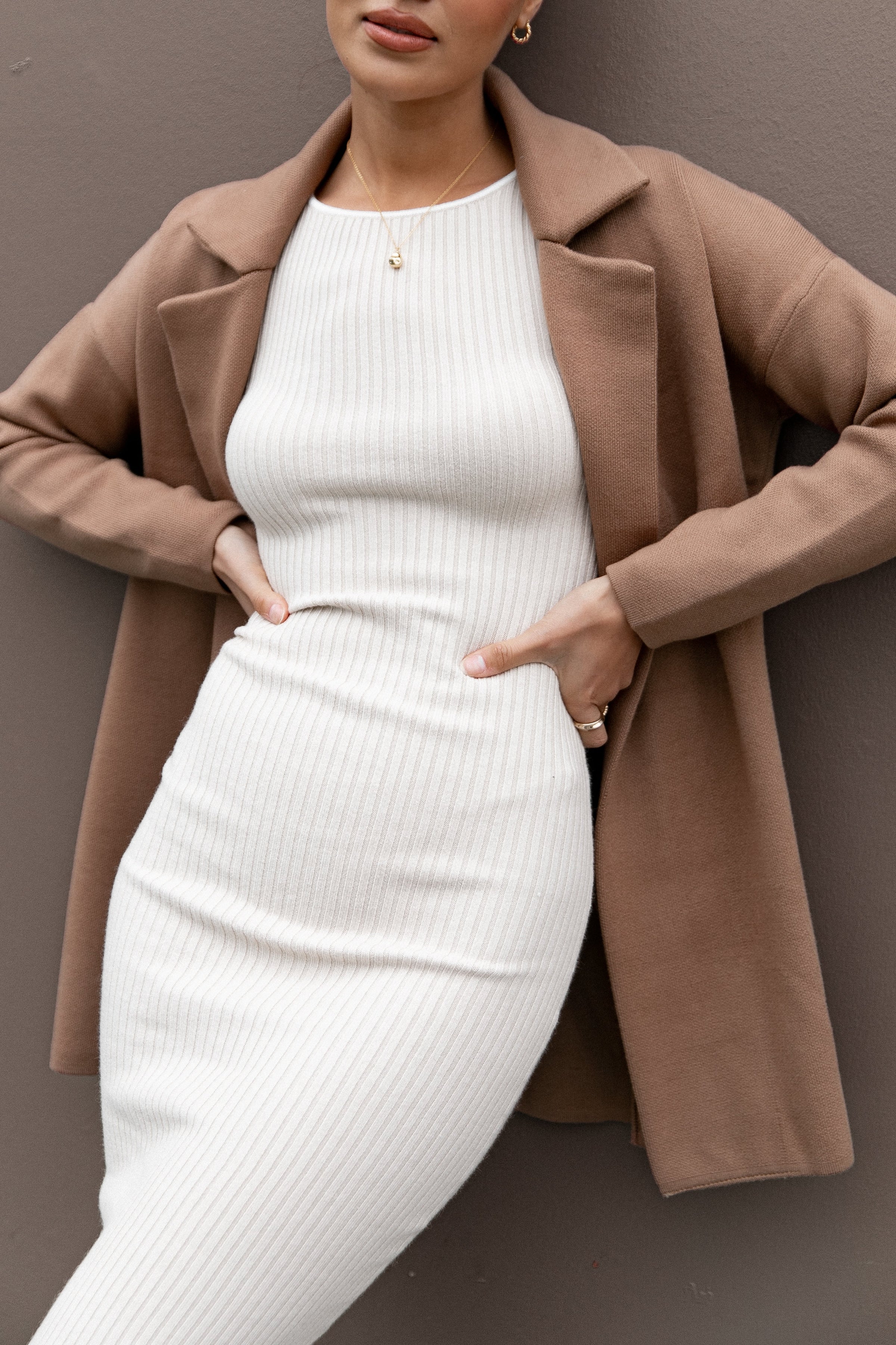 OUTERWEAR Lenore Coatigan - Brown