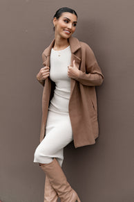 OUTERWEAR Lenore Coatigan - Brown
