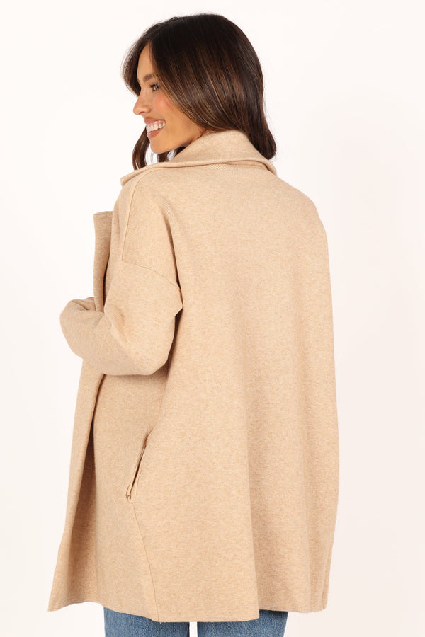 OUTERWEAR Lenore Coatigan - Sand