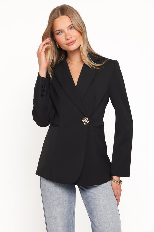 OUTERWEAR Leo Blazer - Black