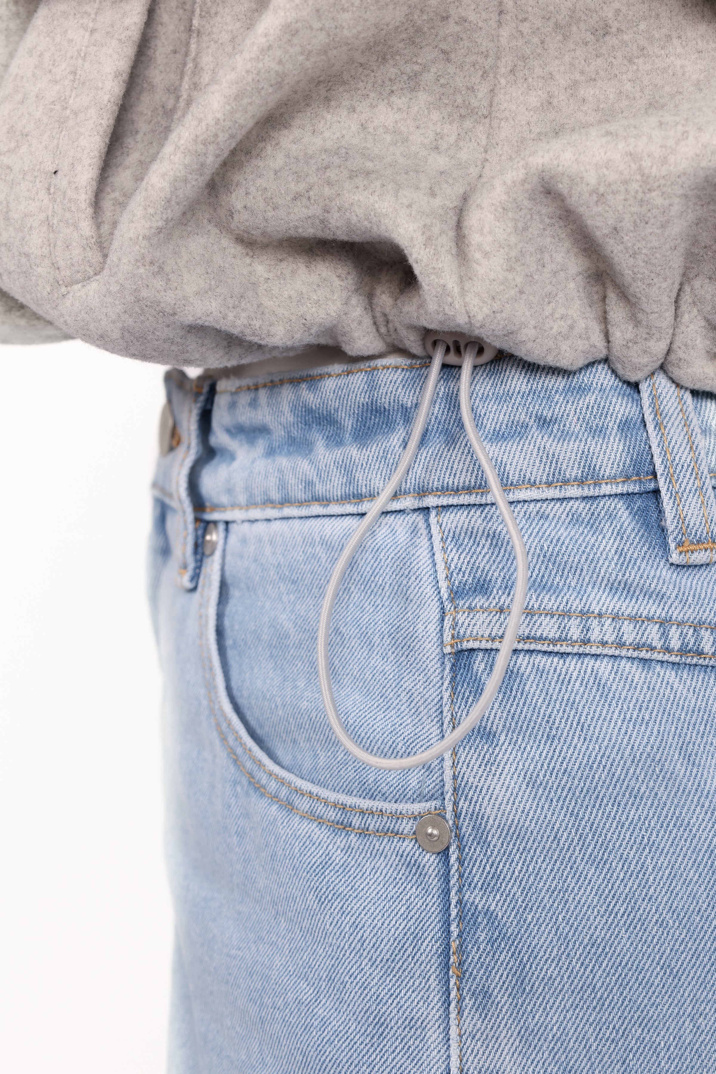 OUTERWEAR Liv Zip Front Jacket - Grey