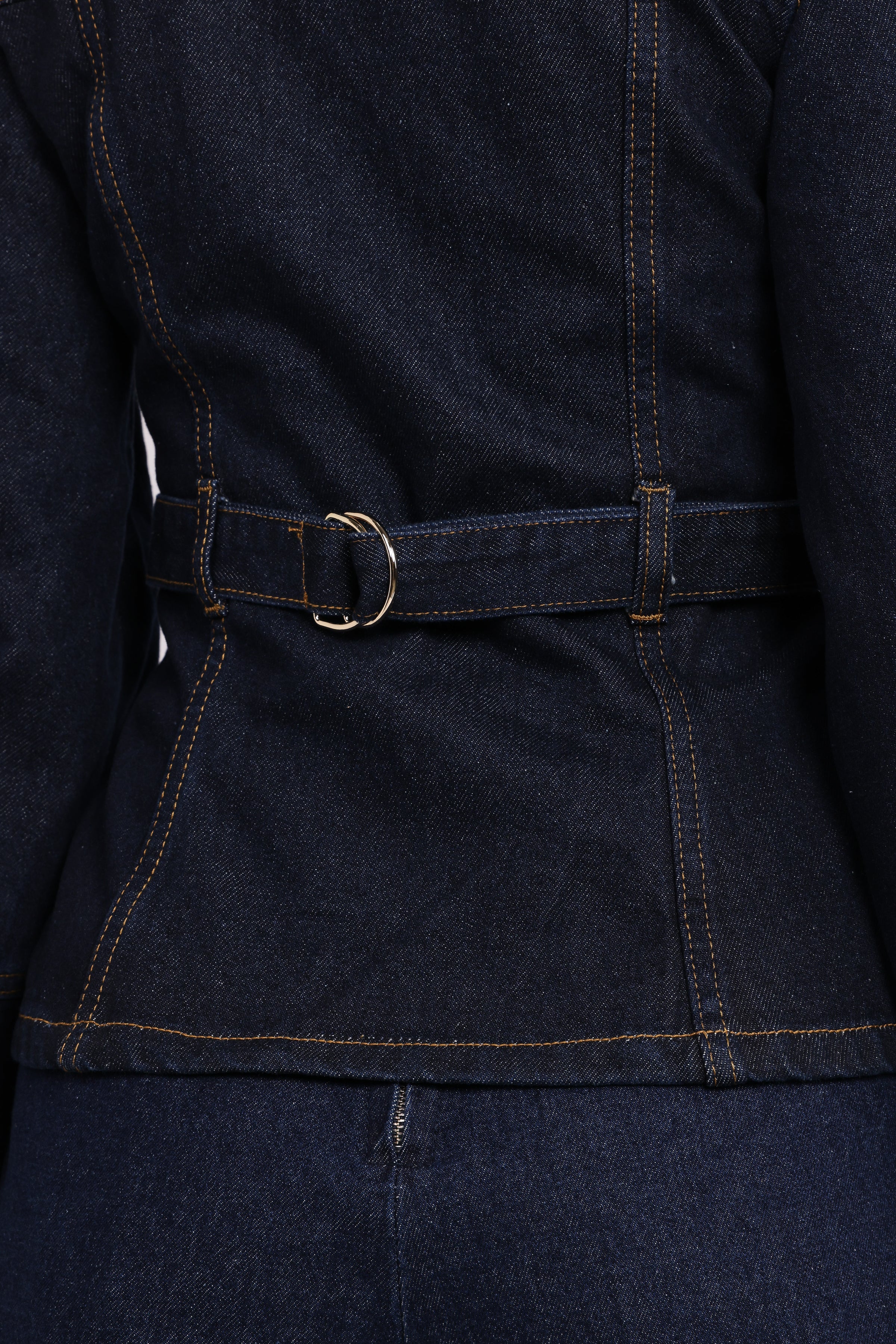 OUTERWEAR Luchia Denim Jacket - Dark Indigo