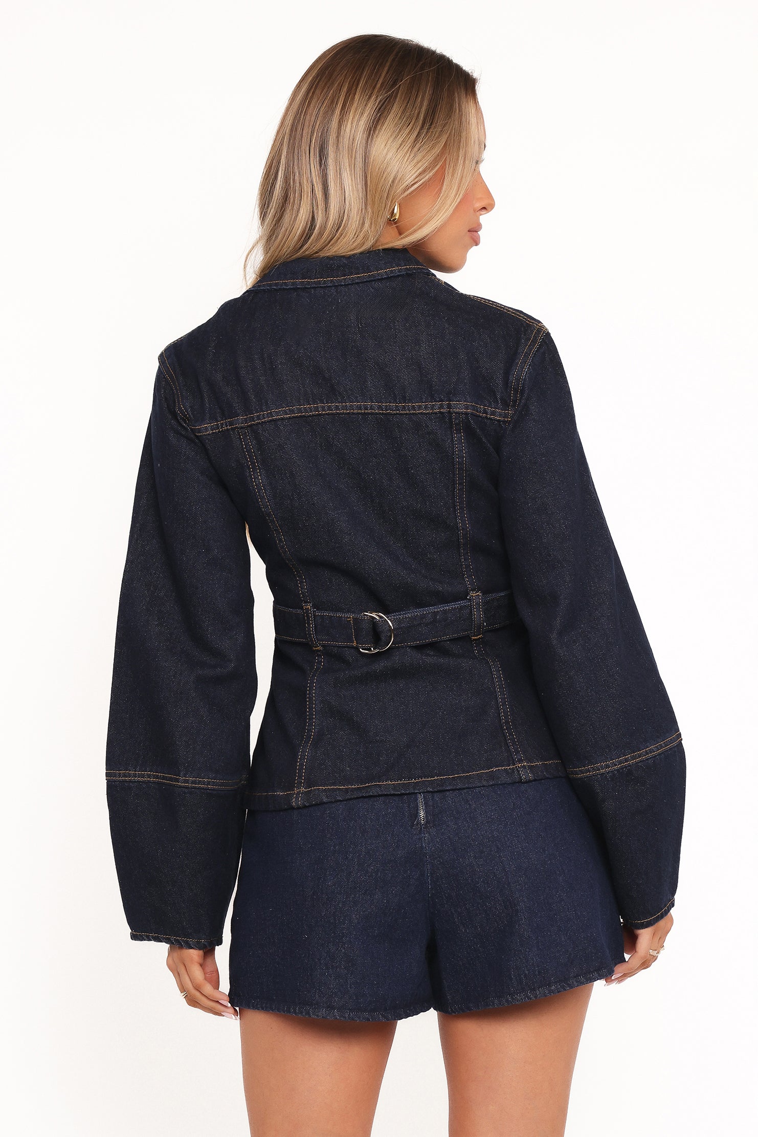 OUTERWEAR Luchia Denim Jacket - Dark Indigo