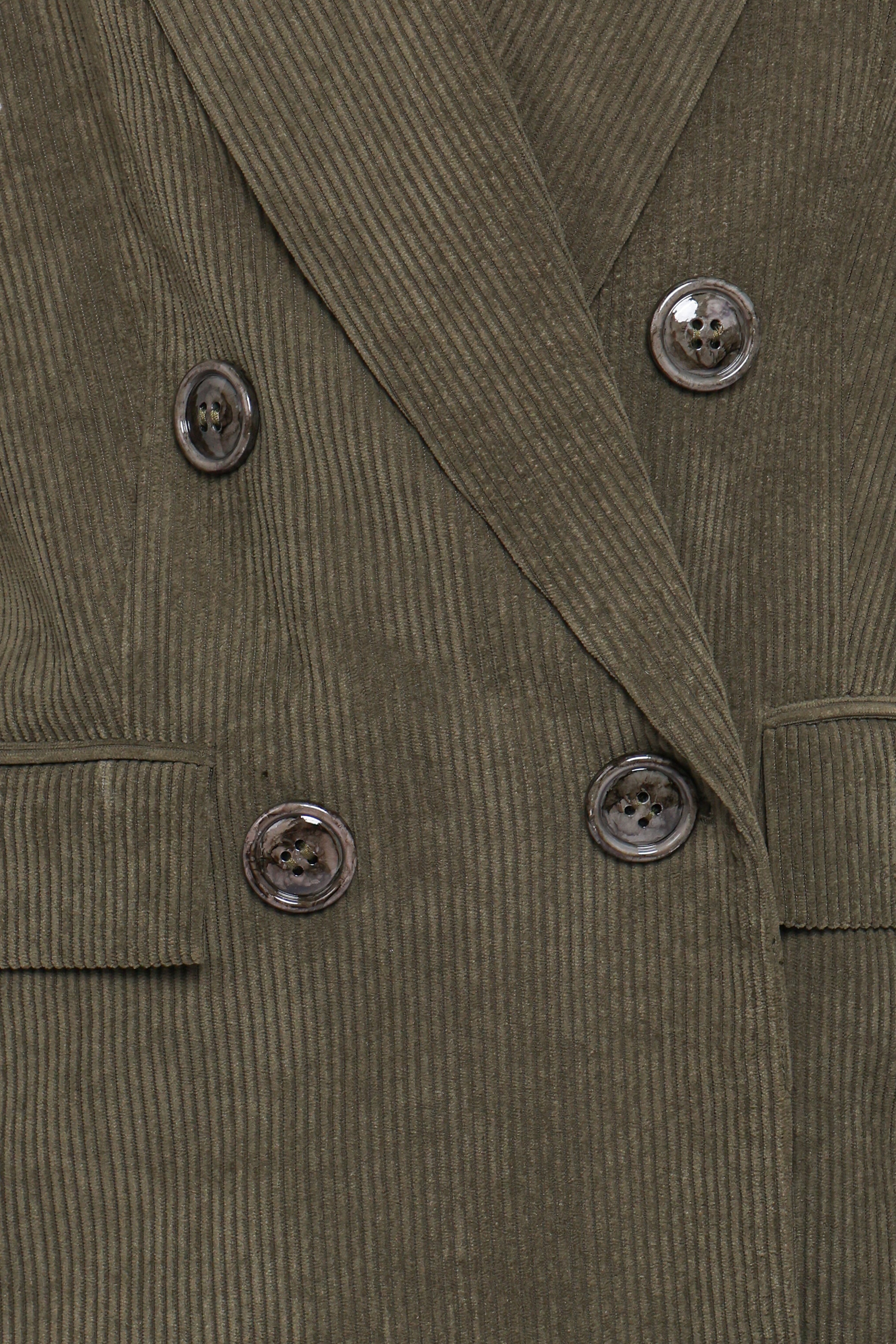OUTERWEAR Madi Corduroy Blazer - Olive