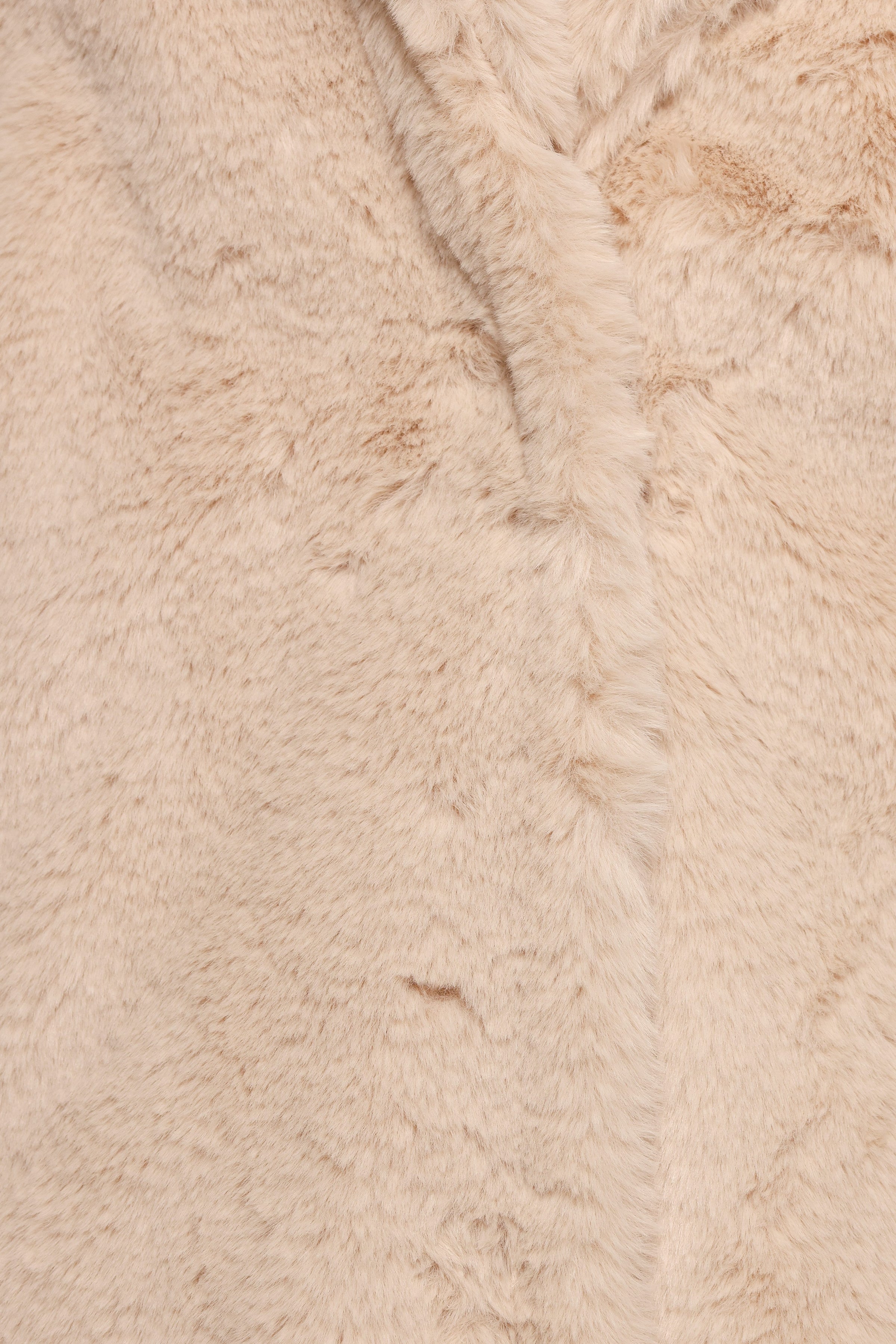 OUTERWEAR Meeka Faux Fur Jacket - Beige