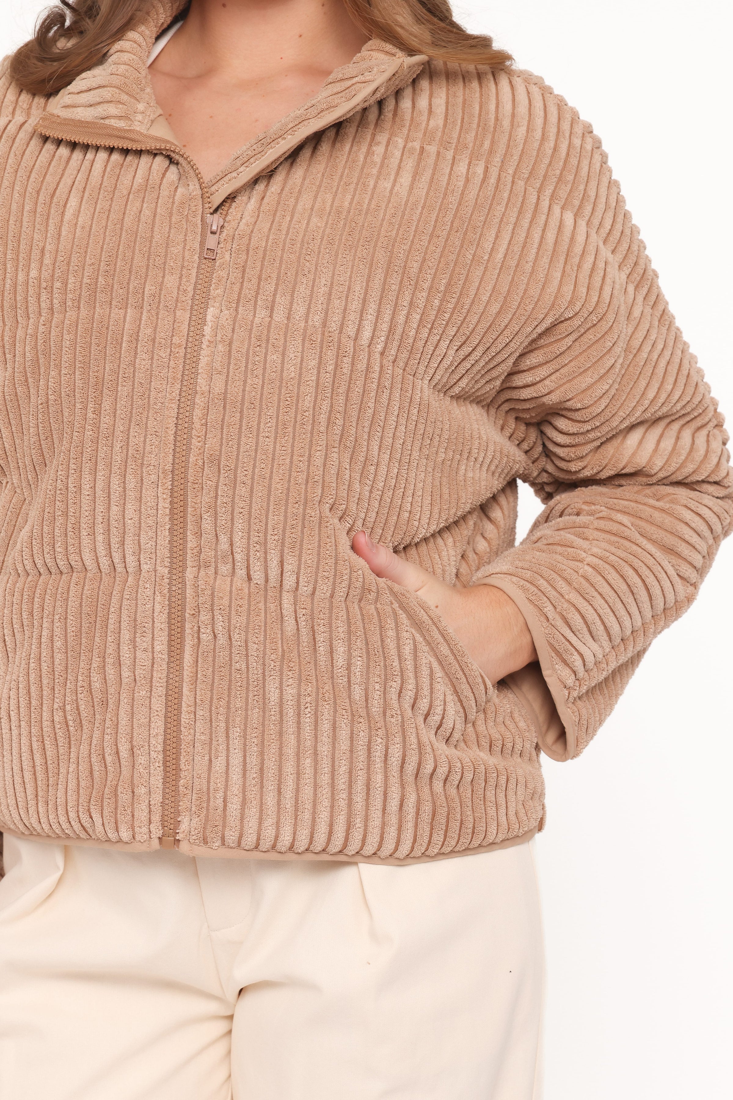 OUTERWEAR Meldon Jacket - Teddy Brown