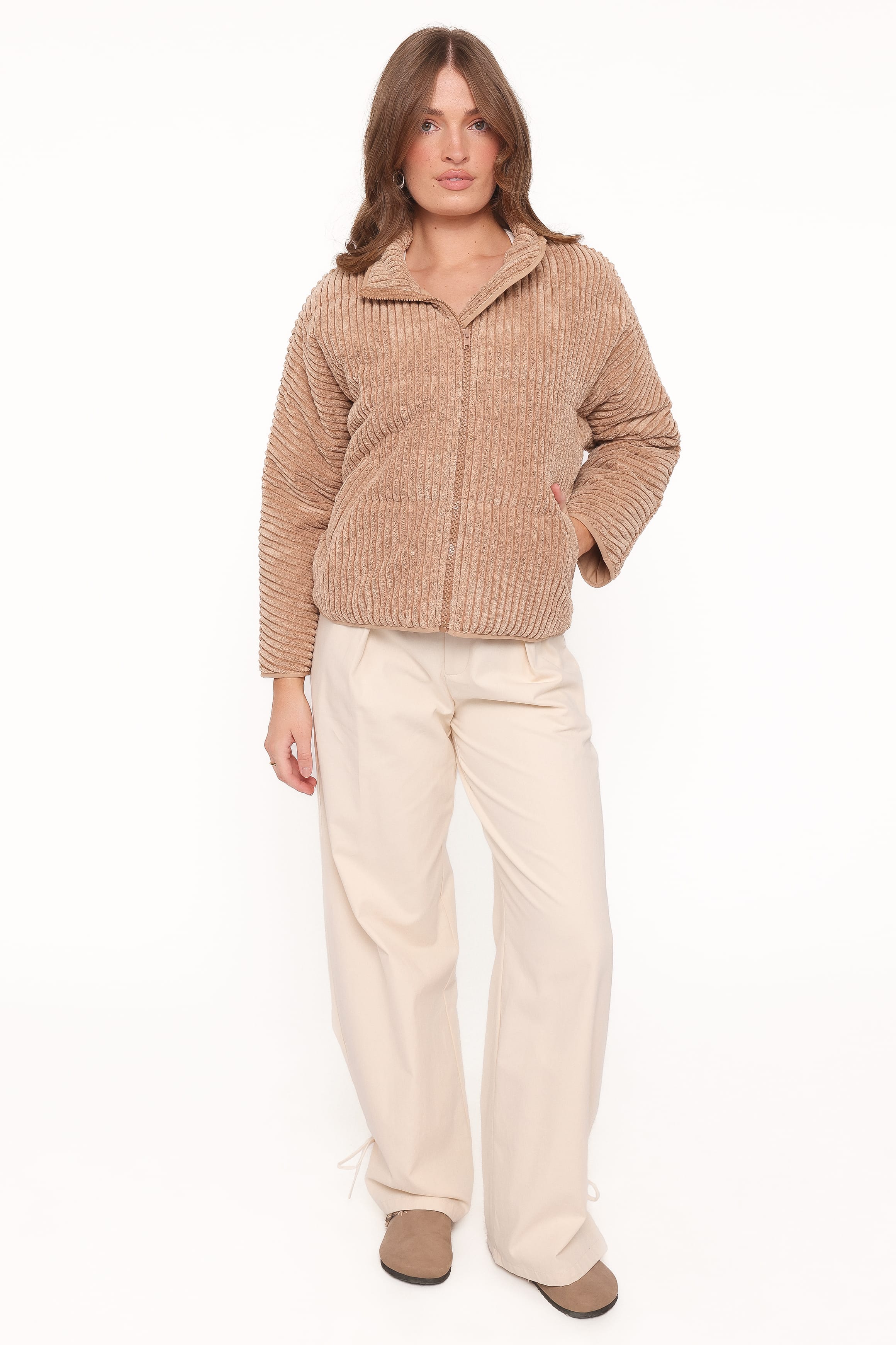 OUTERWEAR Meldon Jacket - Teddy Brown