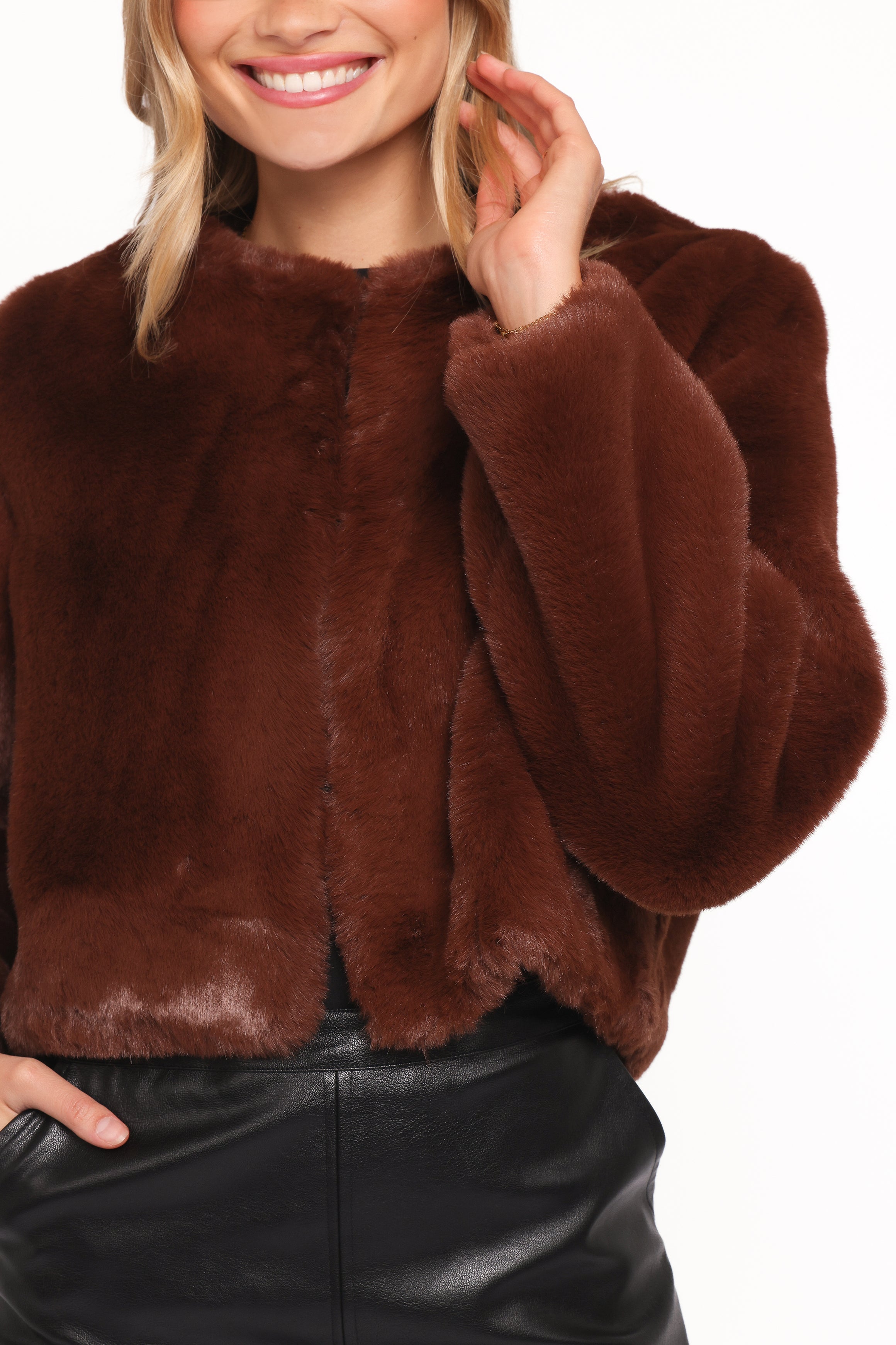 OUTERWEAR Minnie Jacket - Chocolate
