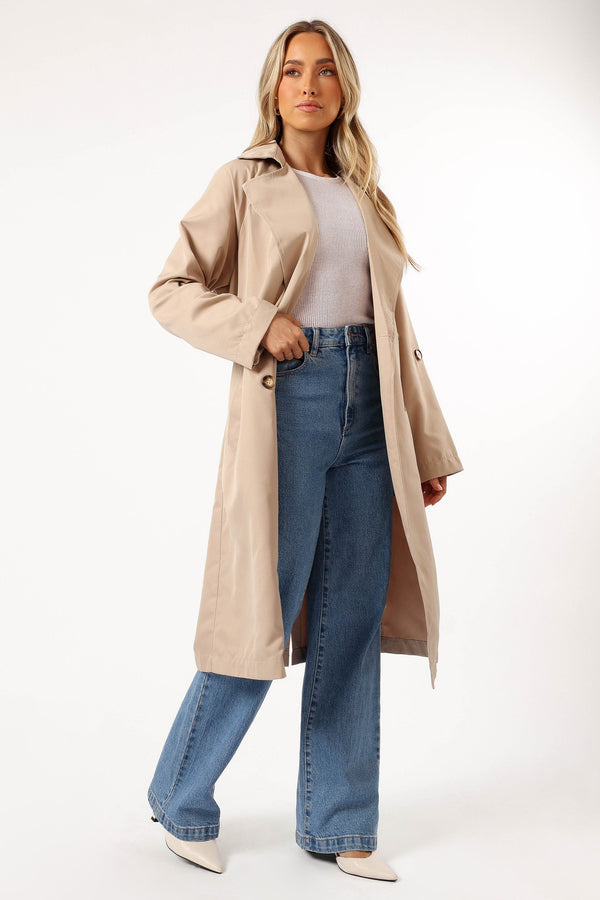 OUTERWEAR Montana Trench Coat - Beige