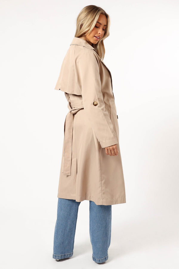 OUTERWEAR Montana Trench Coat - Beige