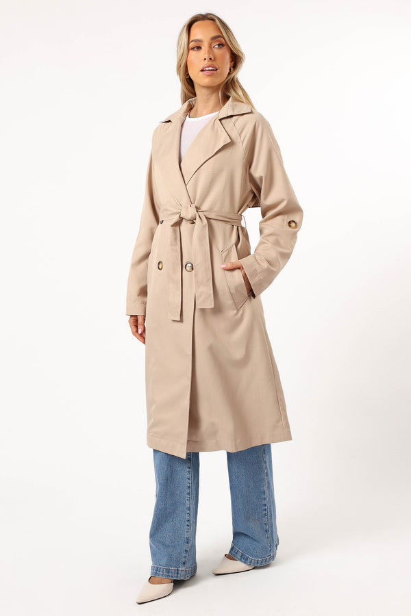 OUTERWEAR Montana Trench Coat - Beige