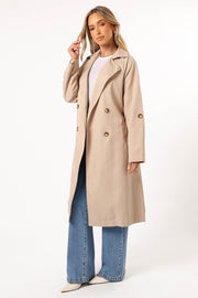 OUTERWEAR Montana Trench Coat - Beige