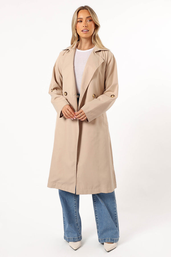 OUTERWEAR Montana Trench Coat - Beige