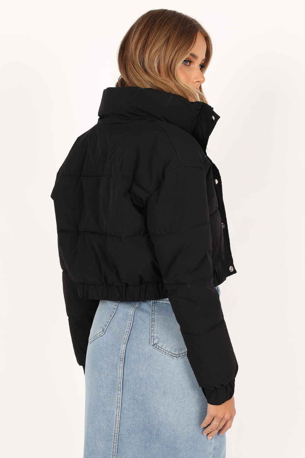 Outerwear @Nora Puffer Jacket - Black (waiting on bulk)