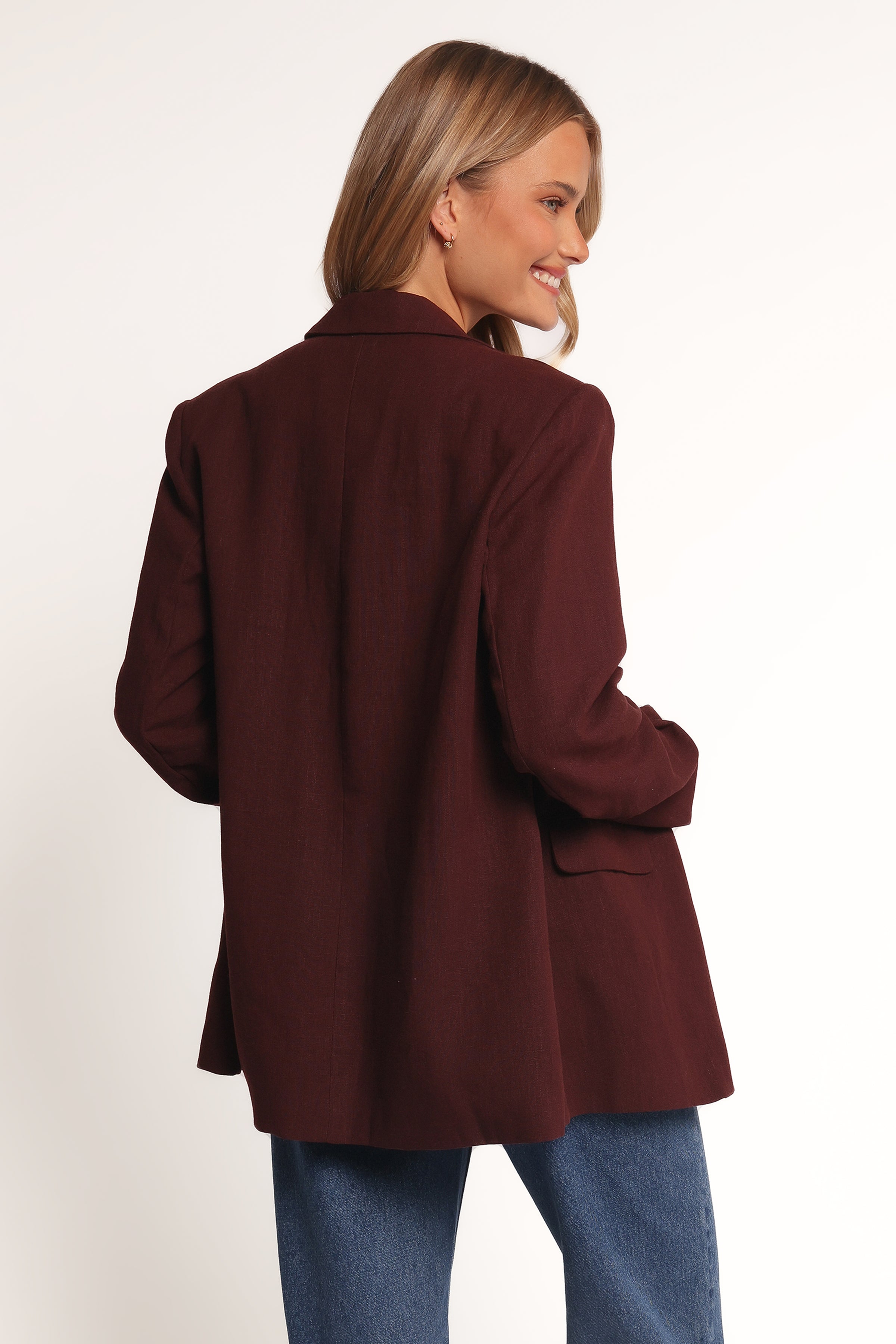 OUTERWEAR Rhodes Oversized Blazer - Espresso