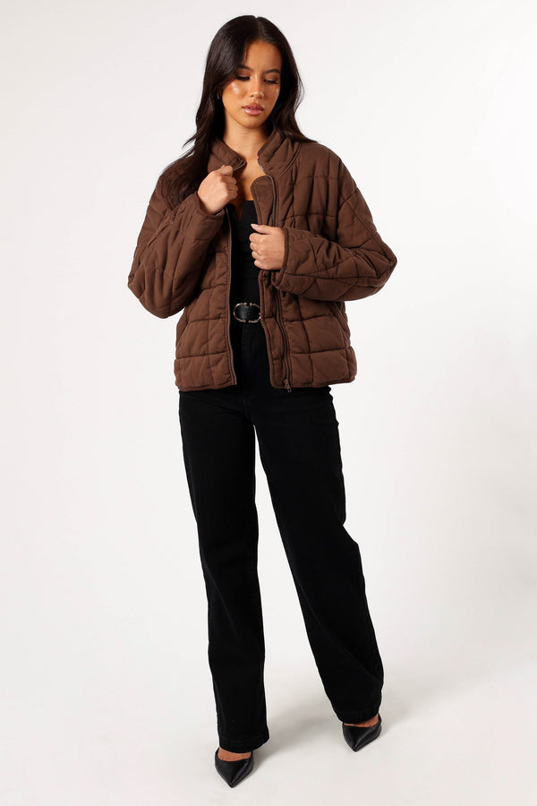 OUTERWEAR @Sutton Jacket - Dark Brown