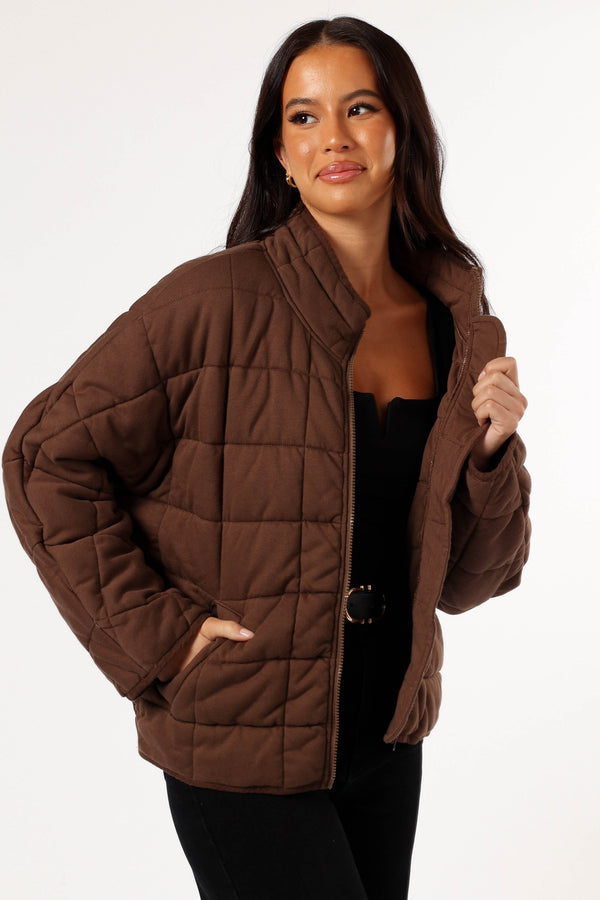 OUTERWEAR @Sutton Jacket - Dark Brown