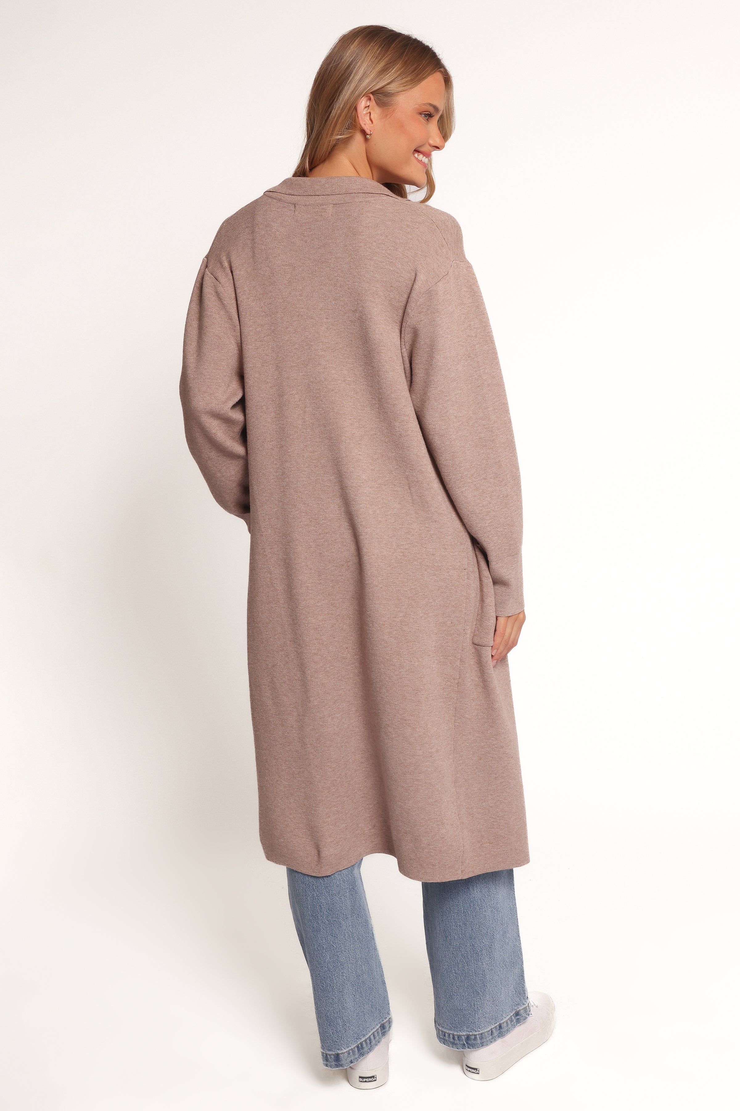 OUTERWEAR Venda Coatigan - Light Brown