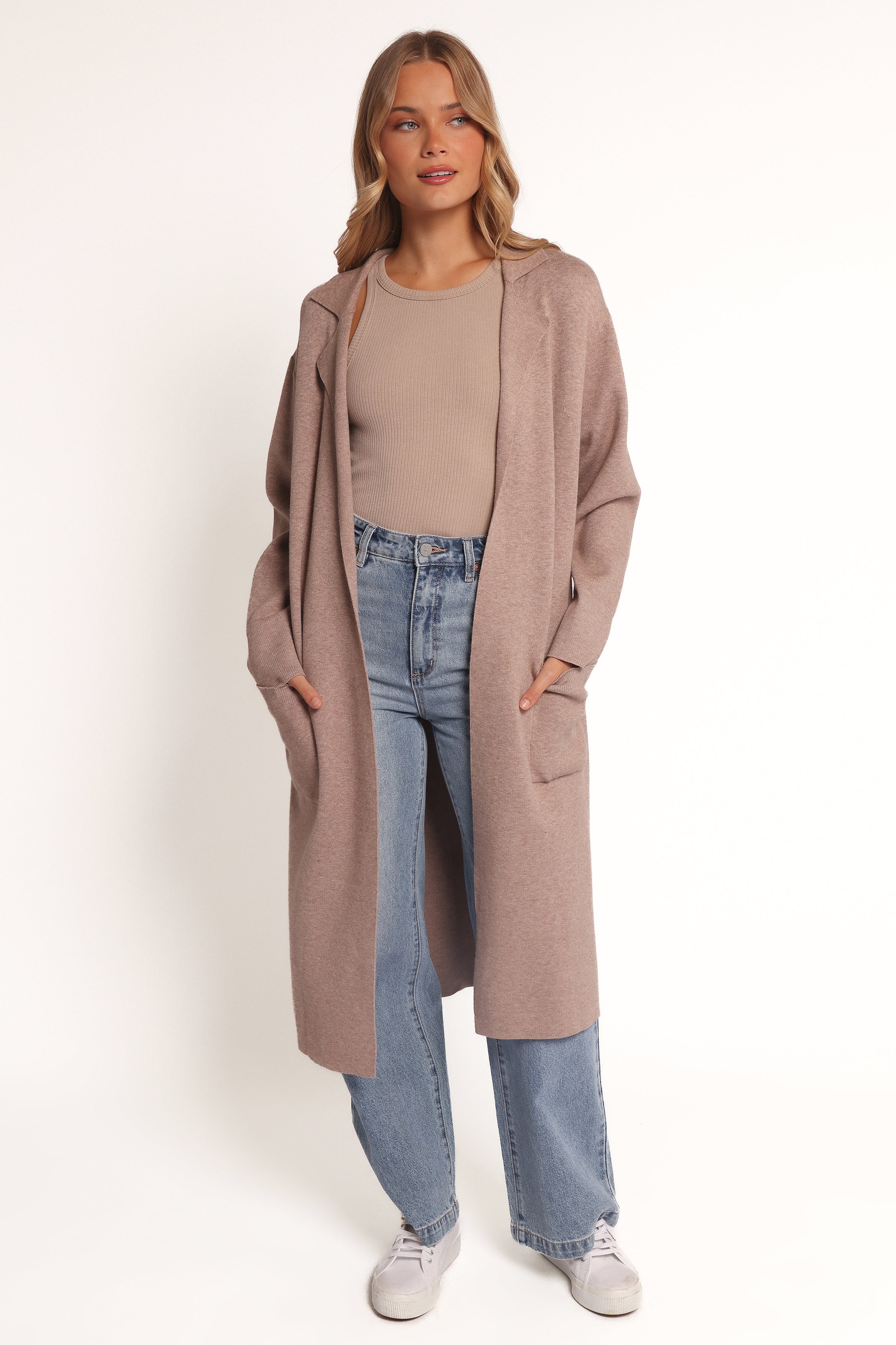 OUTERWEAR Venda Coatigan - Light Brown