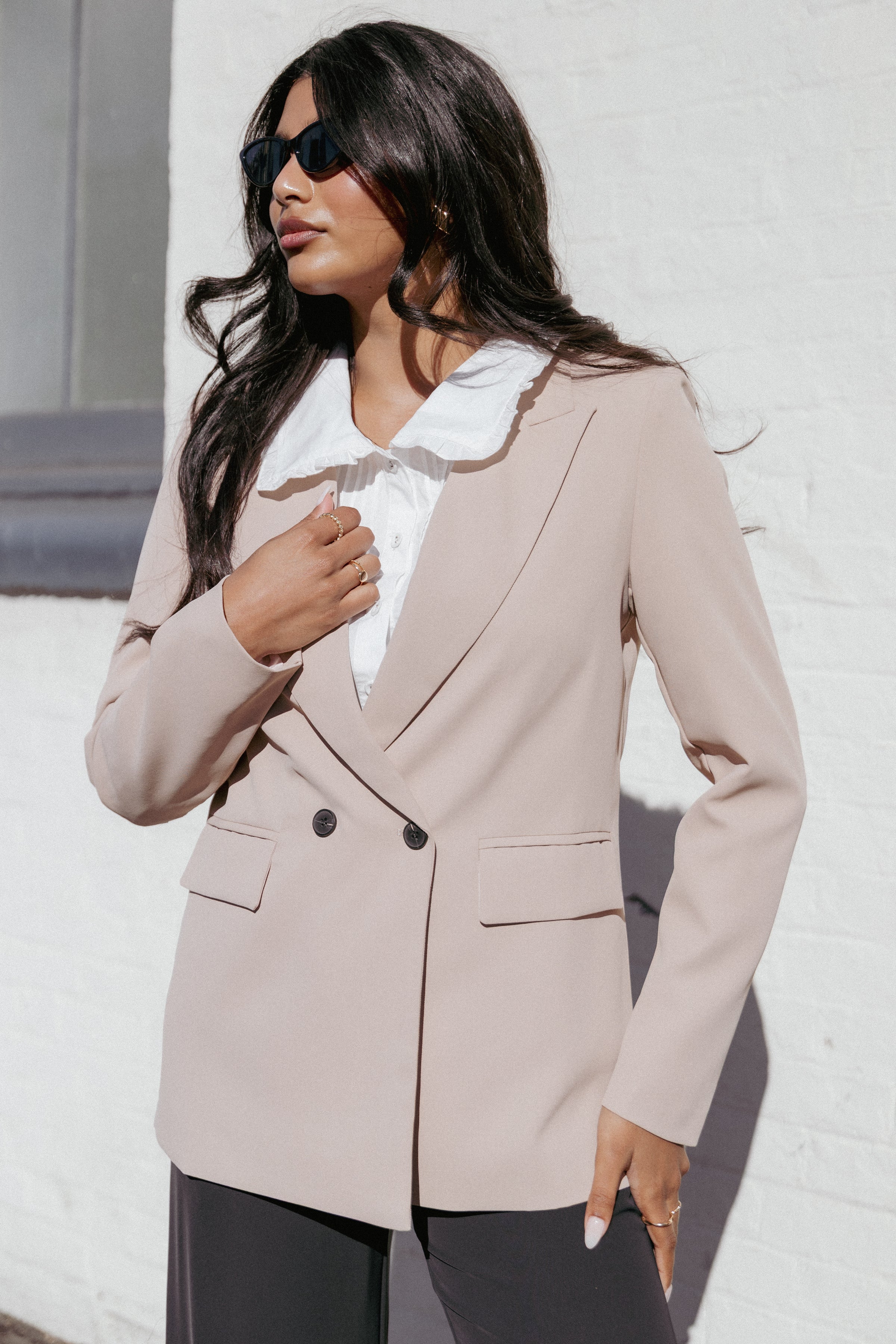 OUTERWEAR Viper Blazer - Beige