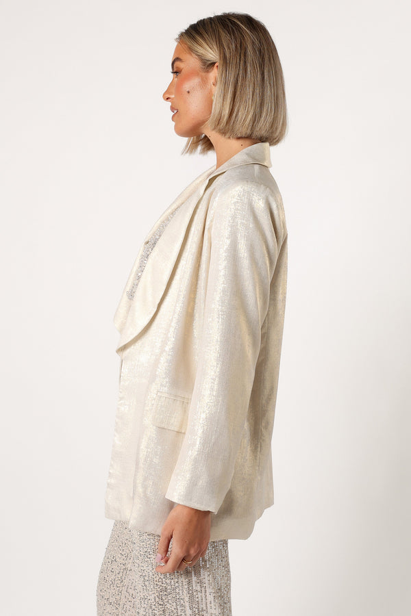 OUTERWEAR @Wren Blazer - Cream