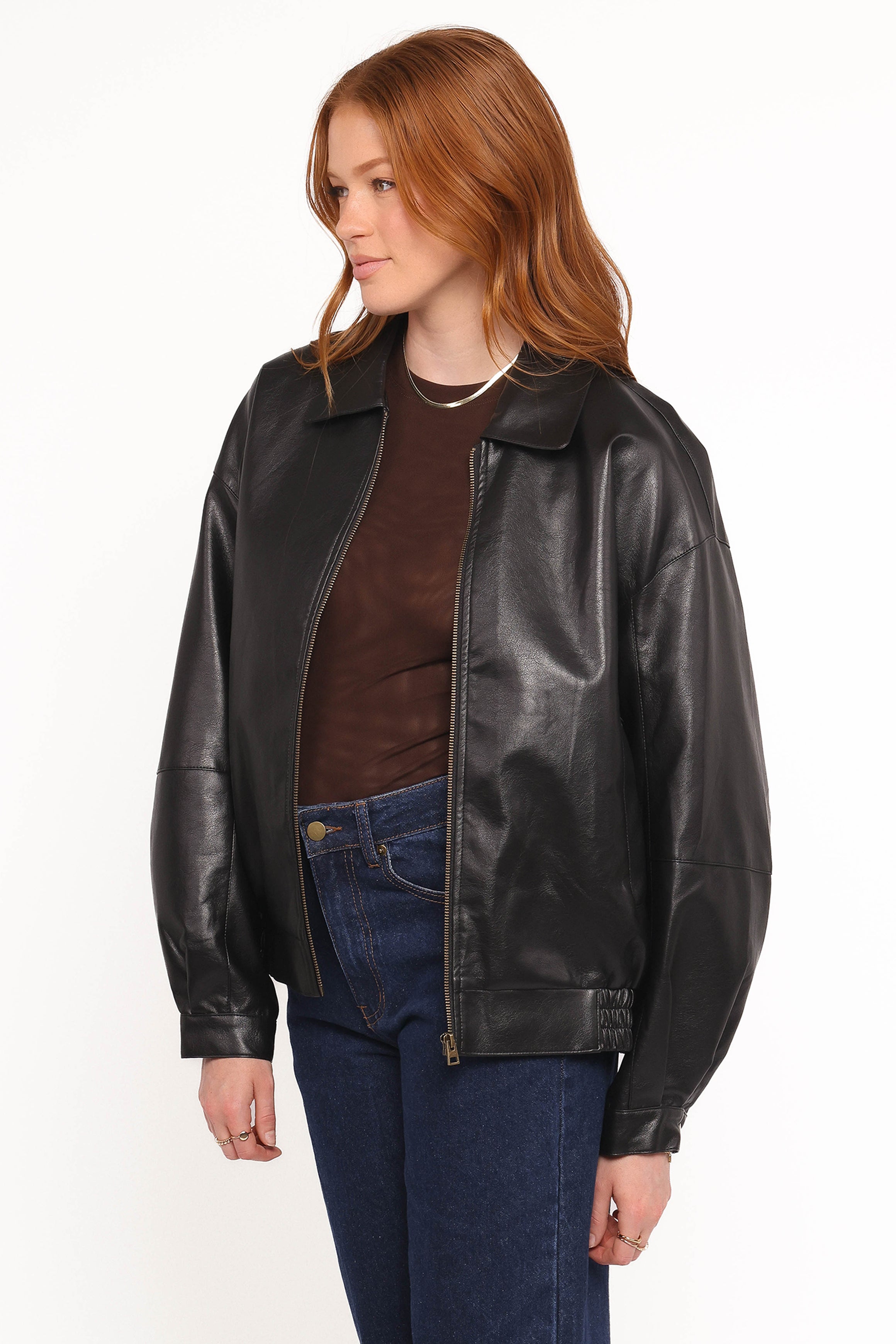 OUTERWEAR Zoe Bomber Jacket - Black