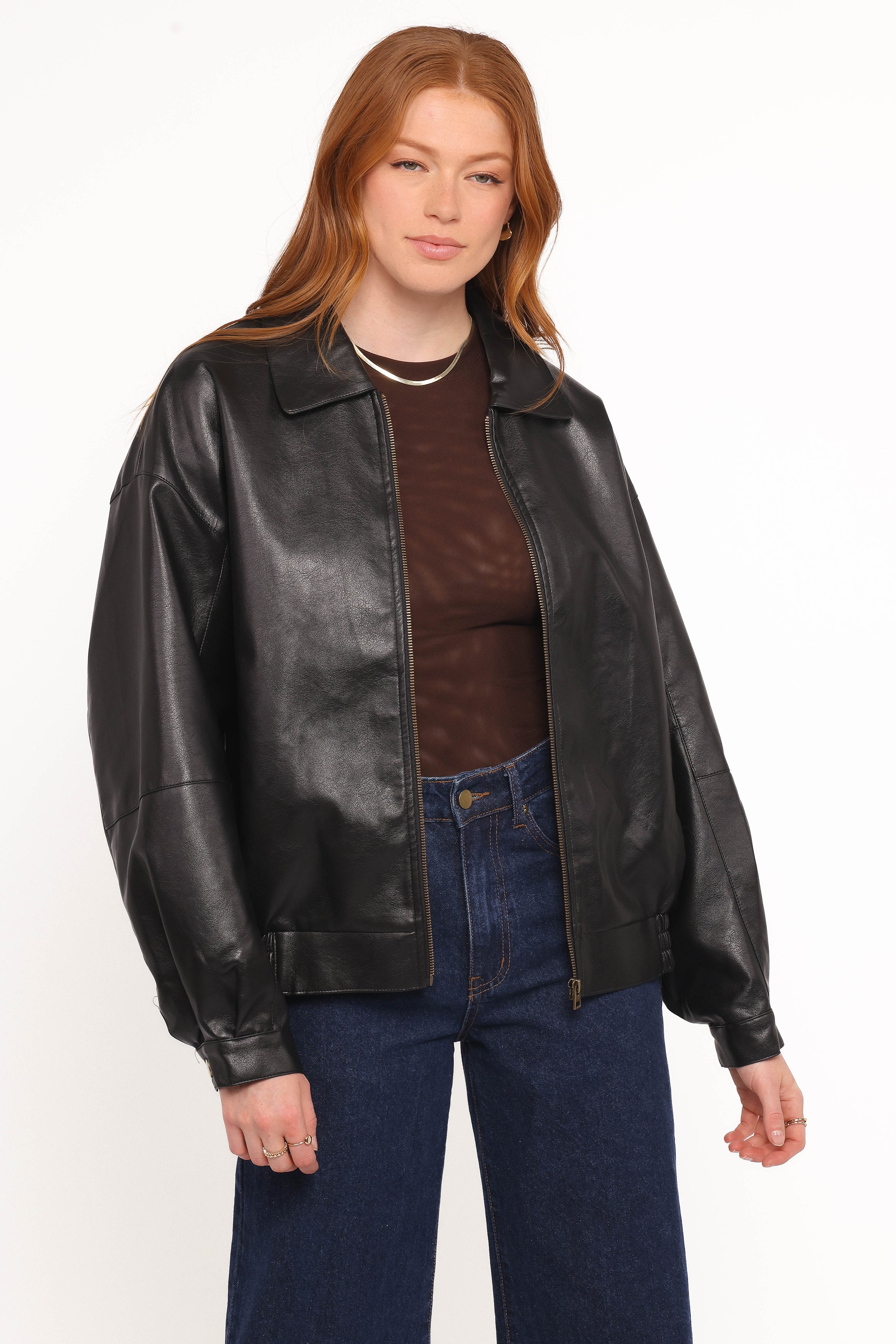 OUTERWEAR Zoe Bomber Jacket - Black