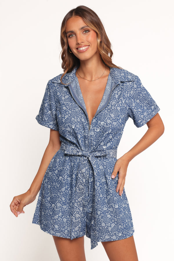 PLAYSUITS Adela Playsuit - Chambray