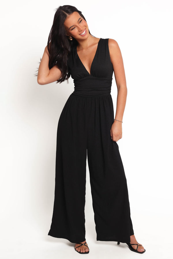 PLAYSUITS Adoeete Jumpsuit - Black